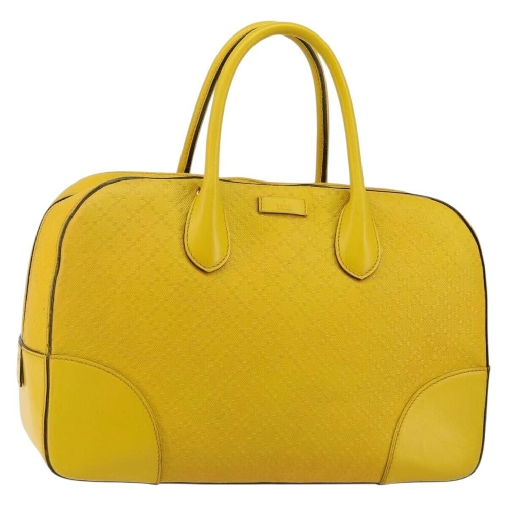 Gucci Bright Top Handle Diamante Leather Medium